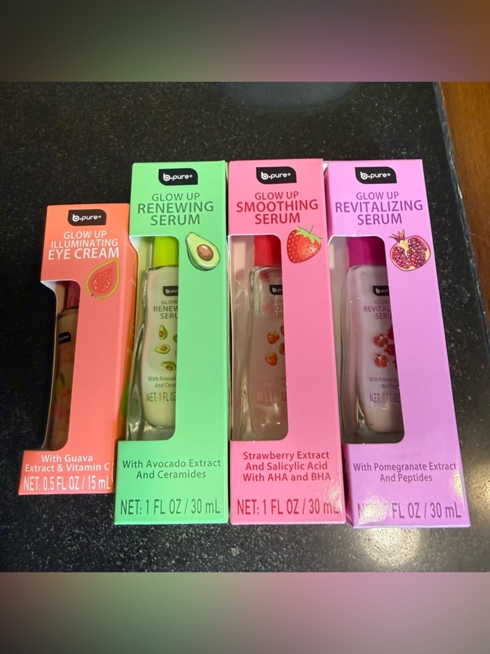 B. Pure Glow Up Face Serums